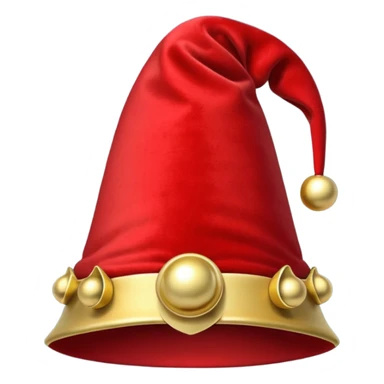 red jester hat sticker