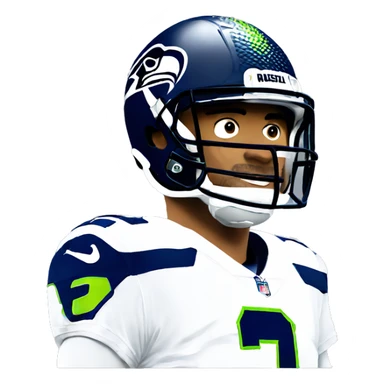 Russell Wilson NFL sticker