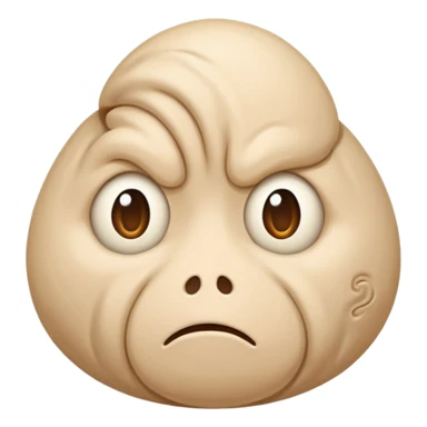 skeptical testicle sticker