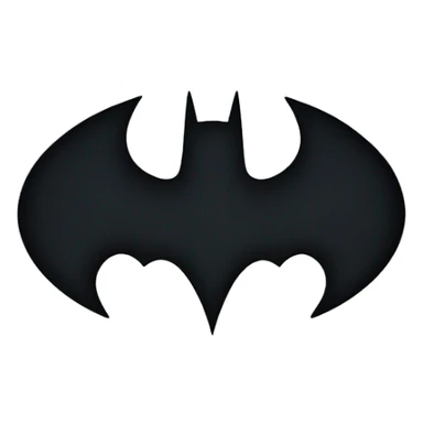 Batman symbol sticker