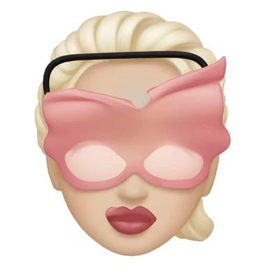 dior blush vintage style sticker