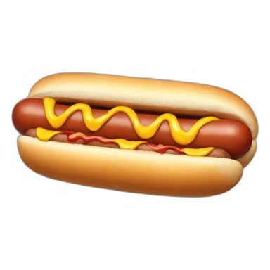 Hotdog slap sticker