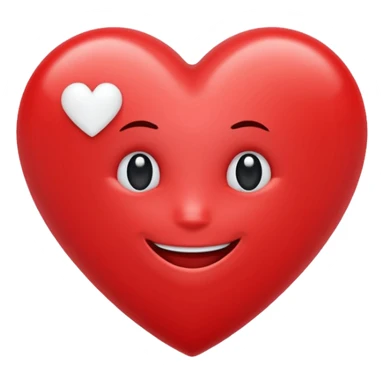 Smiling heart with the words: “I love my QSI Family sticker