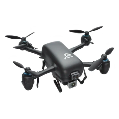 Quad drone sticker