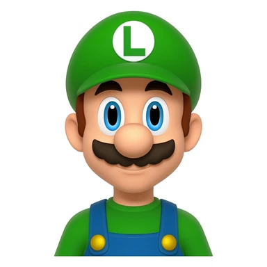 Cree moi un emoji luigi sticker