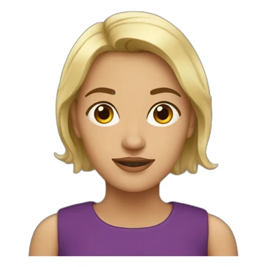 Romanian woman sticker