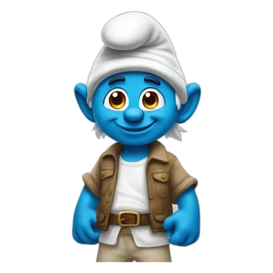 Smurfs sticker