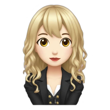 Rina from scandal japanase band sticker