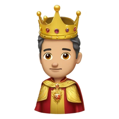 corona de un rey sticker