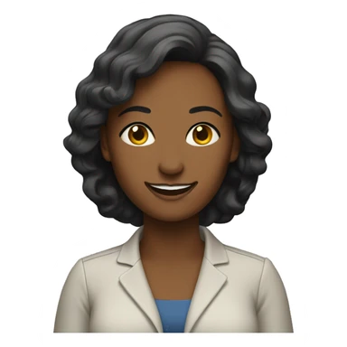 successful woman sticker