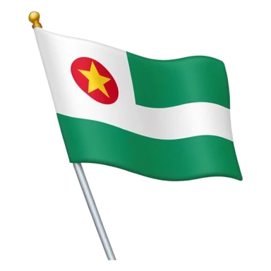 Khabarovsk Krai flag simple design sticker