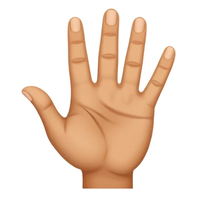 Talk to the hand sticker