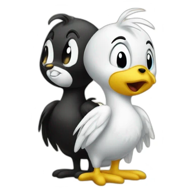 Tweety & Sylvester sticker