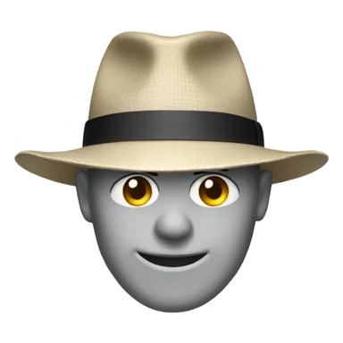 Chat avec chapeau sticker