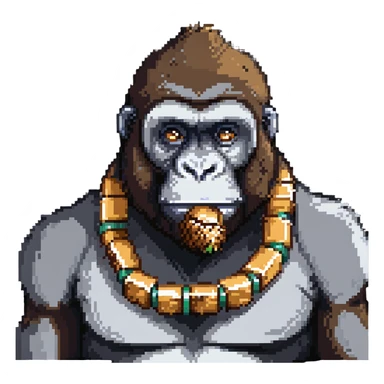 granola gorilla sticker