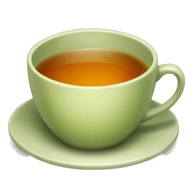Cup of herbal tea sticker