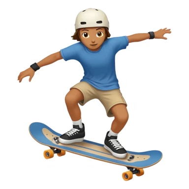 Skateboarding sticker