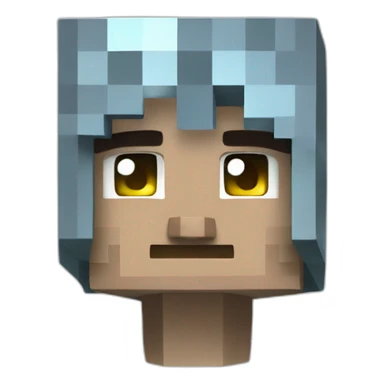 Minecraft skin diamant sticker