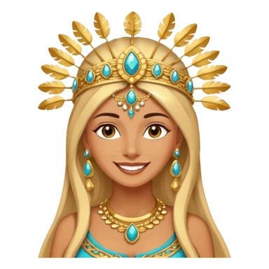 La diosa Tanit sticker