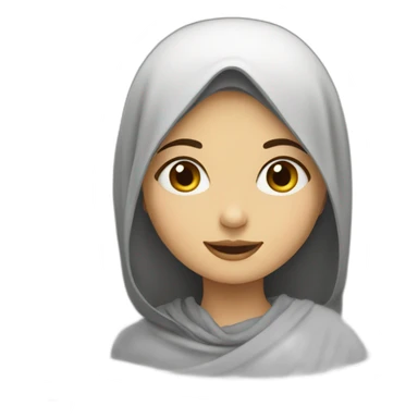 hidjabic girl sticker