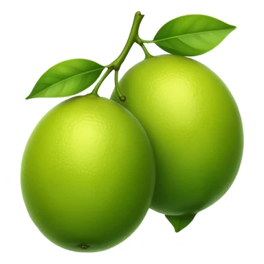 green two lemons sticker