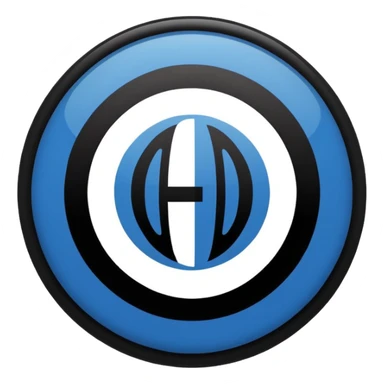 Inter Milan logo sticker
