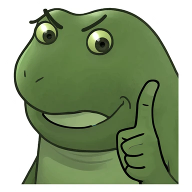 Kissy face flipping off sticker