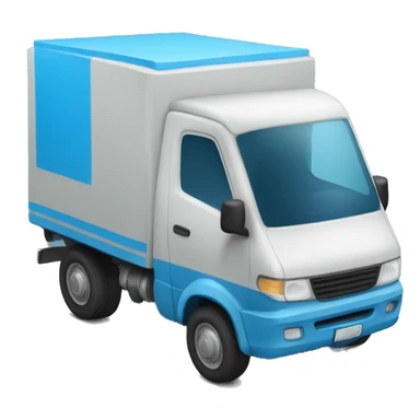 blue Moto water delivery sticker