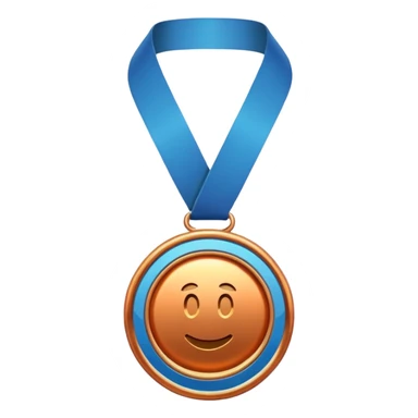 sixth place medal emoji sticker