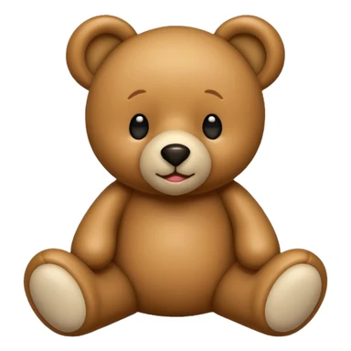 Teddy bear sticker