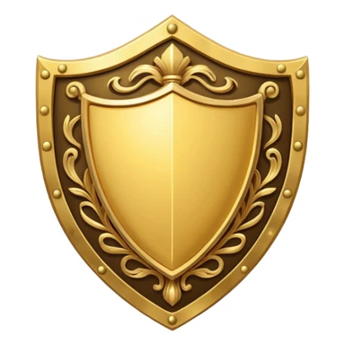 golden chronos shield sticker