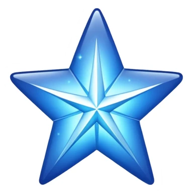 blue star emoji sticker
