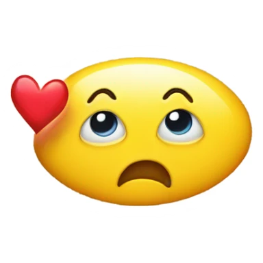 Kissing emoji  sticker