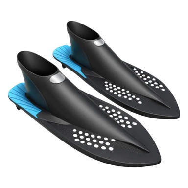 diver fullfoot fins sticker