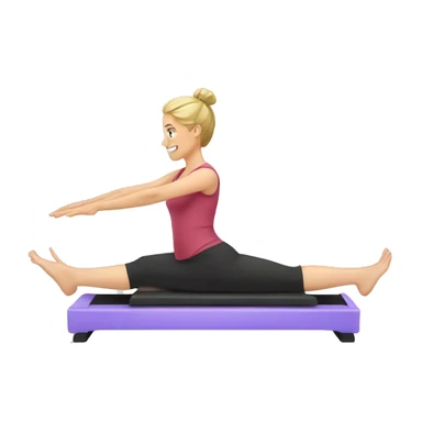 Reformer pilates sticker