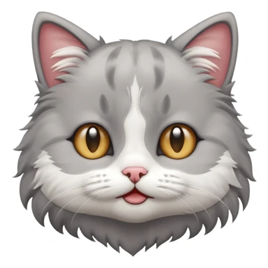 cute cat about to cry sticker