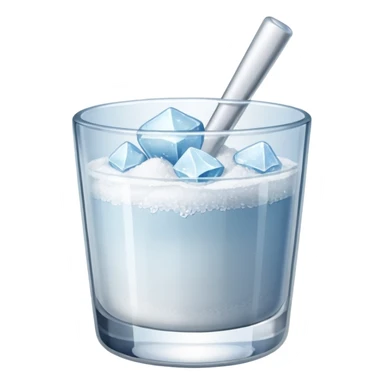 glass of salt emoji sticker