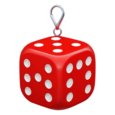 fuzzy dice sticker