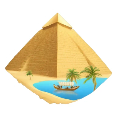 Pyramide of Egypt sticker