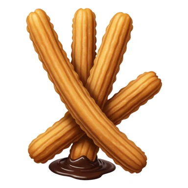 black churros sticker