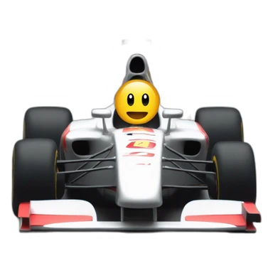 F1 race car sticker