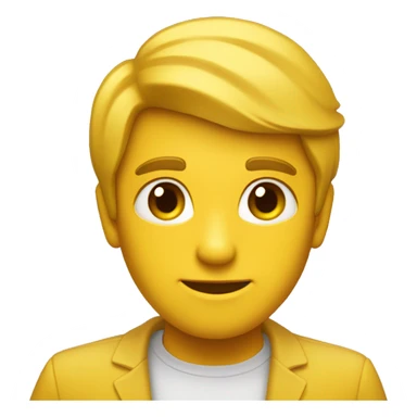 Quiero un moño color amarillo  sticker