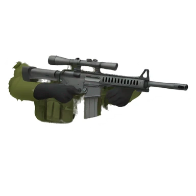 Ghillie sniper sticker
