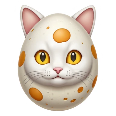 cat egg sticker
