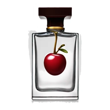 Iconic tom ford square Perfume bottle lost cherry  sticker