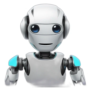 cool ai robot sticker