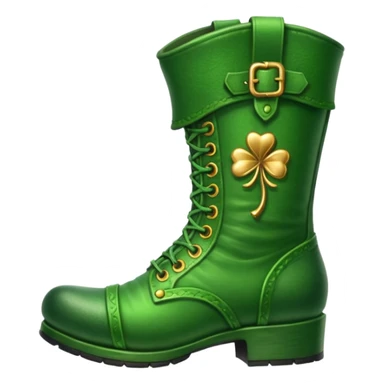 leprechaun boot sticker
