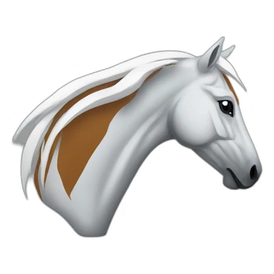 mustang logo sticker