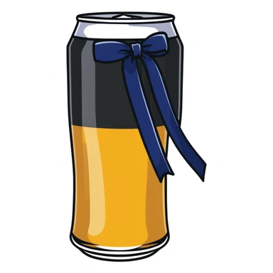 Michelob ULTRA ribbon sticker