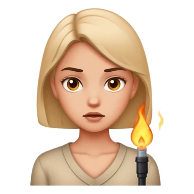 girl gaslighting emotions sticker